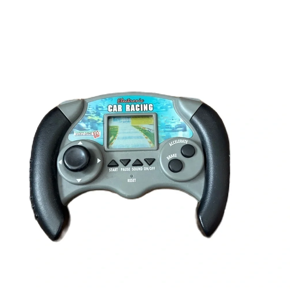 Toy Quest: Electronic Car Racing FX Handheld Video Game Tested and working